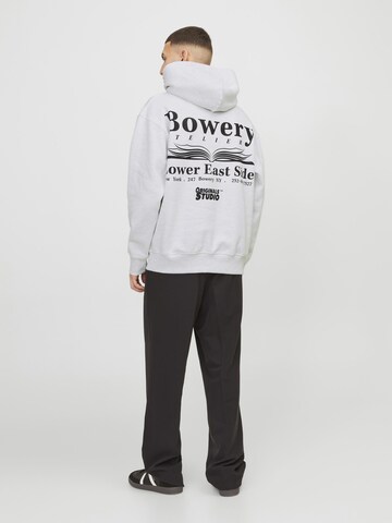 Sweat-shirt JACK & JONES en blanc : devant