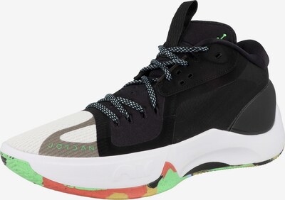 Jordan High-Top Sneakers 'Zoom Separate' in Grey / Green / Orange / Black / White, Item view