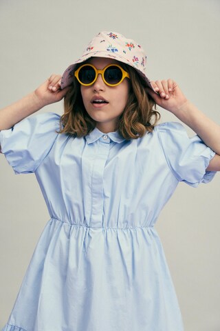 Pieces Kids Dress 'Puff' in Blue