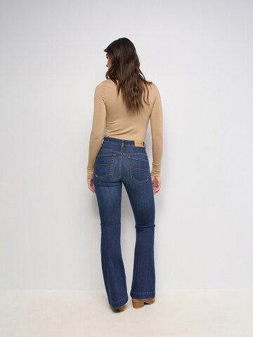 Salsa Jeans Flared Jeans 'Faith' in Blauw