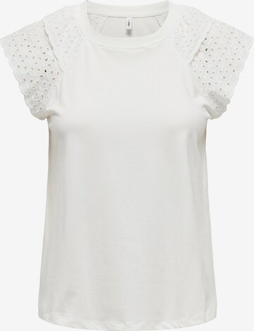 T-shirt 'XIANA' ONLY en blanc : devant