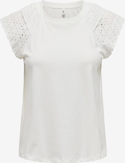 ONLY T-shirt 'XIANA' en blanc, Vue avec produit