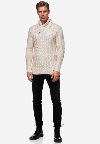 Rusty Neal Sweater in Beige