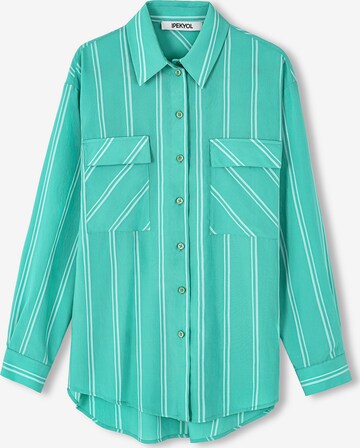 Ipekyol Blouse in Groen: voorkant