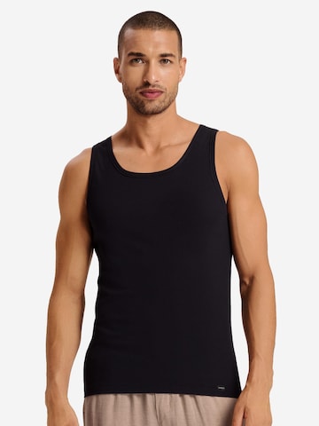 Hanro Unterhemd 'Essentials'‌‌‌‌‌‌ in Schwarz