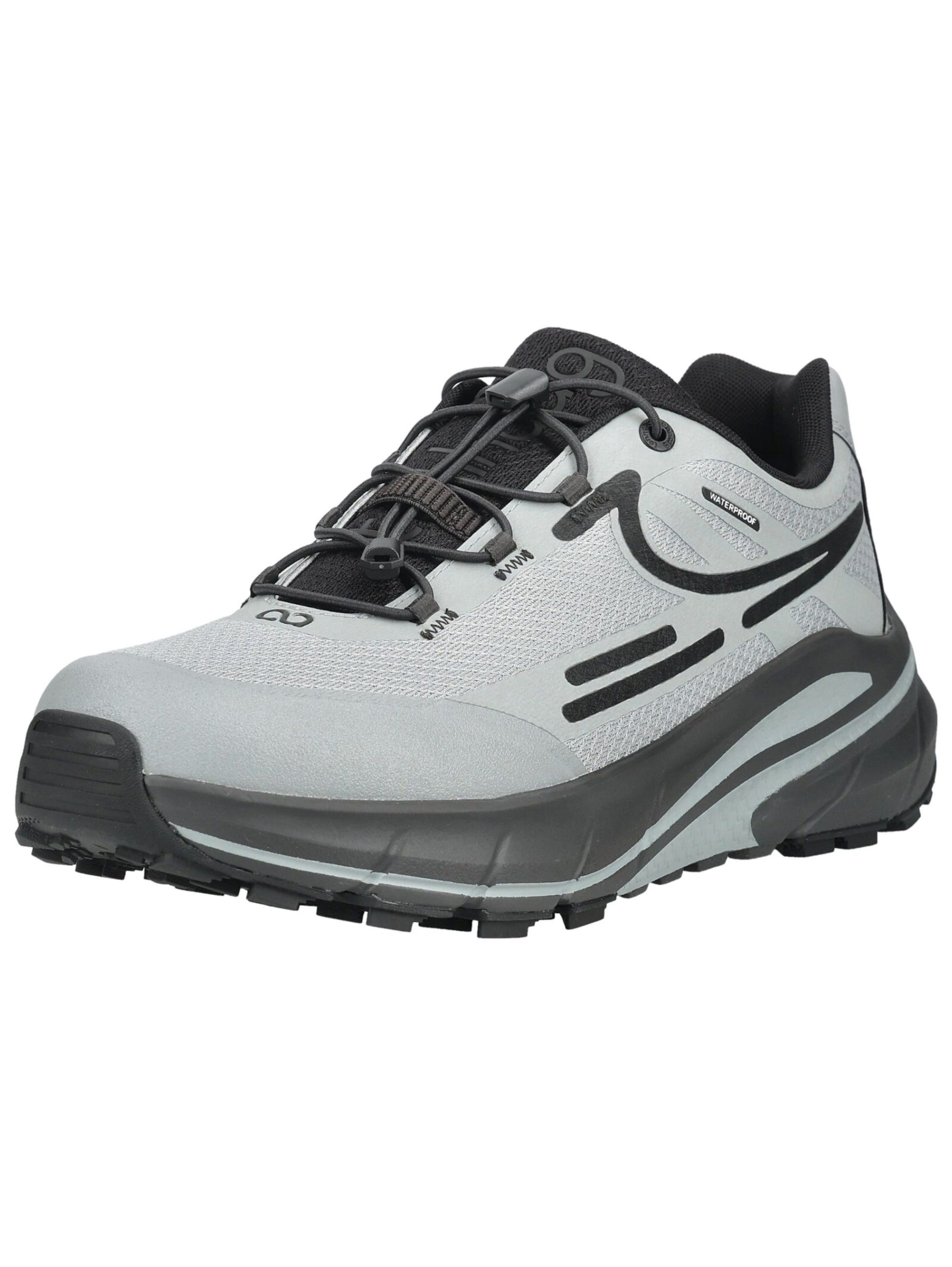 Tenhaag Platform trainers in Grey: front