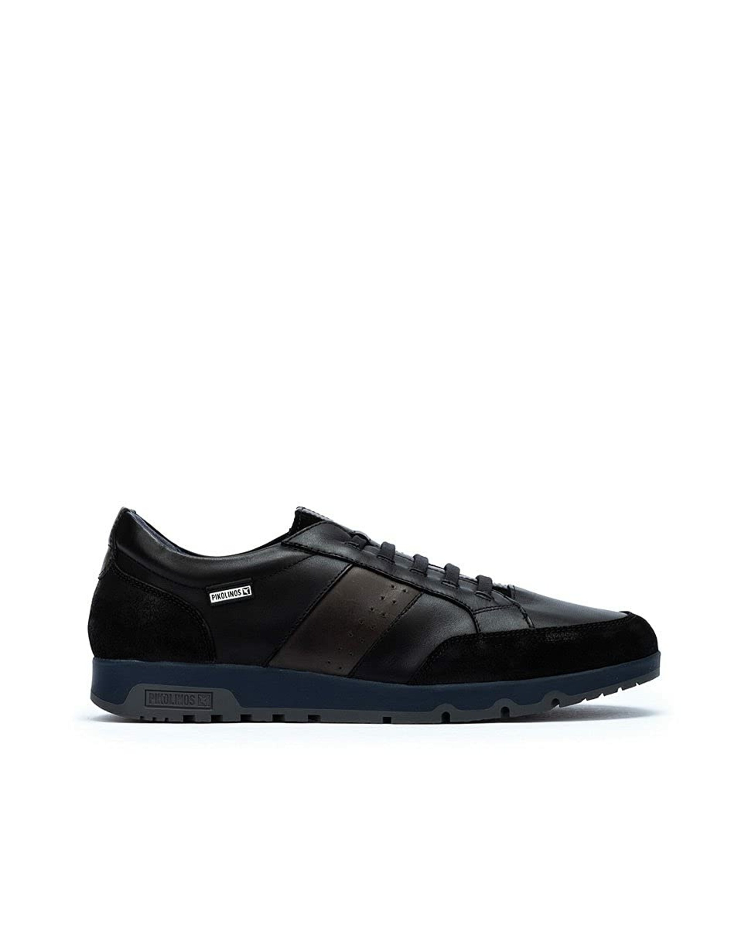 PIKOLINOS Athletic lace-up shoe in Black: front