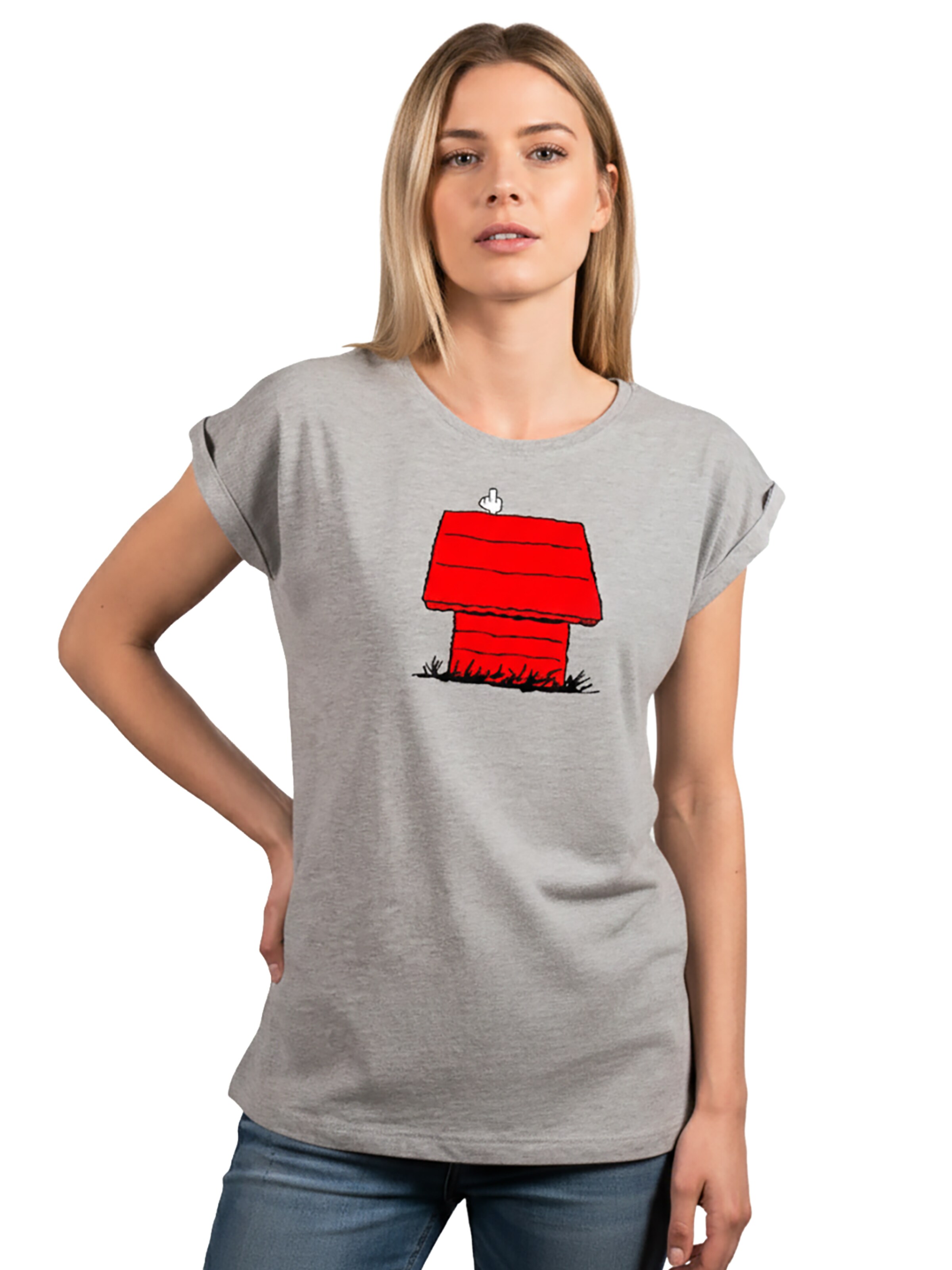MAKAYA Shirt 'Dog House' in Grey: front