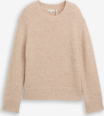 TOM TAILOR Pullover in Beige: Vorderseite