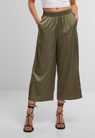 Urban Classics Regular Broek ' ' in Groen: voorkant