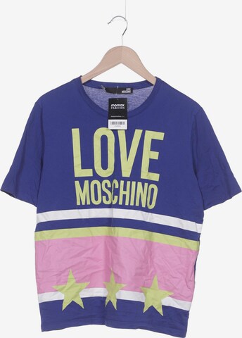 Love Moschino Top & Shirt in XL in Blue: front
