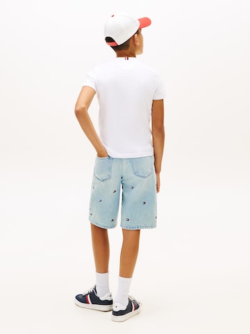 Tricou de la TOMMY HILFIGER pe alb