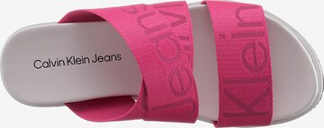 Calvin Klein Jeans Pantolette in Pink