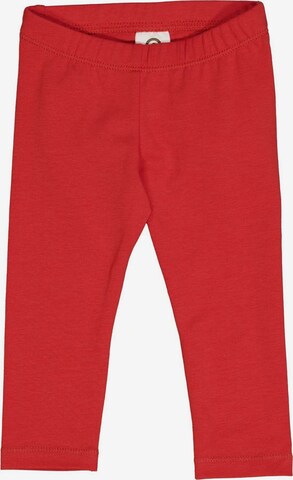 Müsli by GREEN COTTON Regular Broek in Rood: voorkant