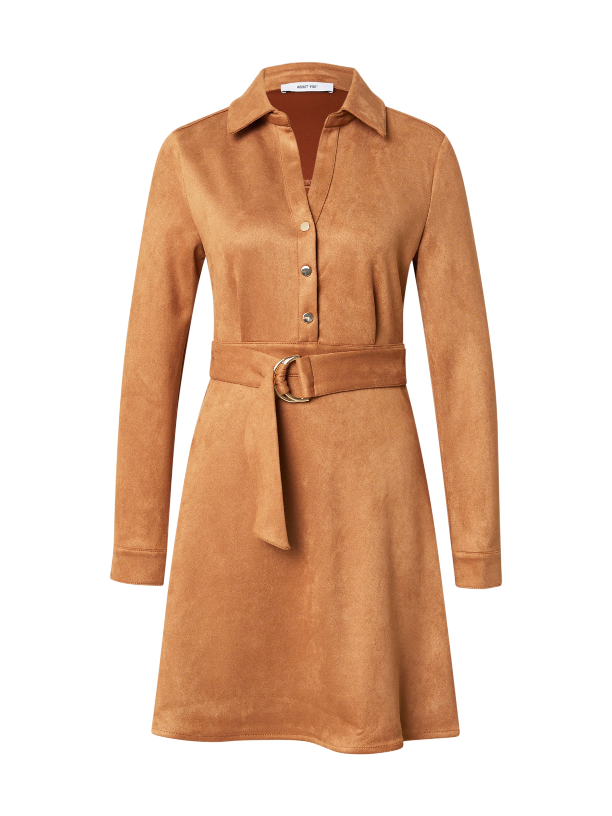 Rochie tip bluză 'Lacey' ABOUT YOU pe maro pueblo, Vizualizare produs