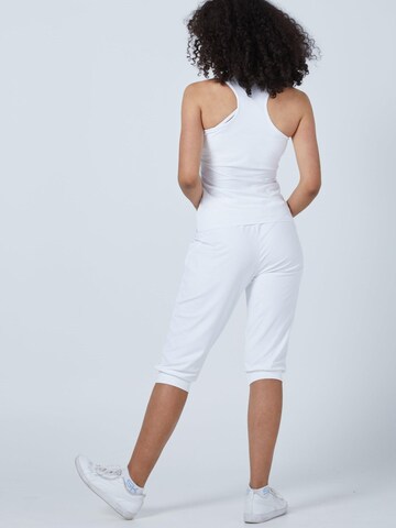 SPORTKIND Sporttop 'Tanktop V-Neck'‌‌ in Weiß