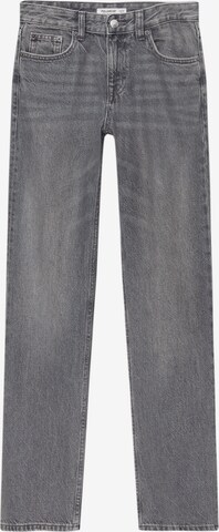 Pull&Bear Regular Jeans in Grijs: voorkant