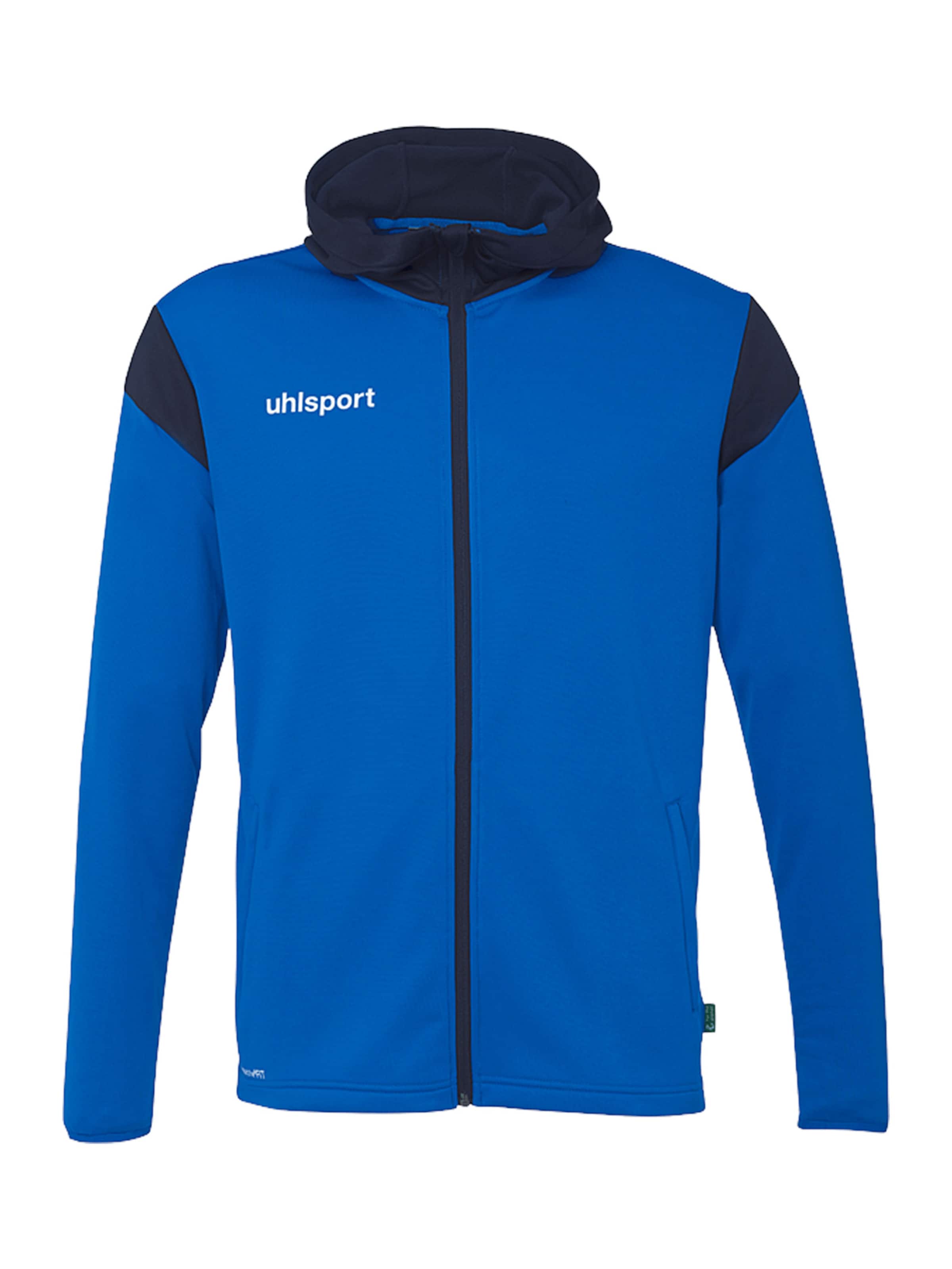 UHLSPORT Athletic Jacket 'Squad 27 Track' in Blue: front