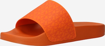 Michael Kors Pantolette 'JAKE' i orange: framsida