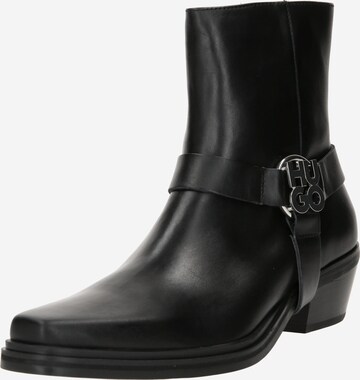 HUGO Boots 'Kody' in Black: front