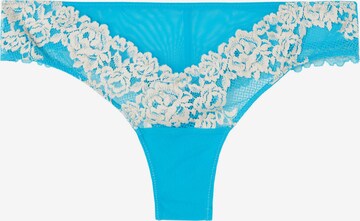 INTIMISSIMI Thong in Blue: front