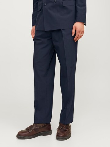 JACK & JONES Обычный Плиссированные брюки 'JPRBushwick Harry' в Синий: спереди