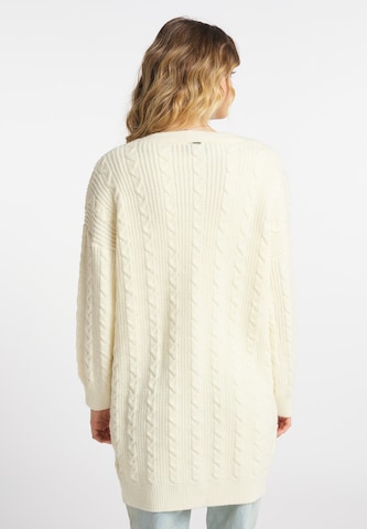 DreiMaster Vintage Knit Cardigan in White