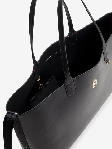 TOMMY HILFIGER Shopper in Schwarz