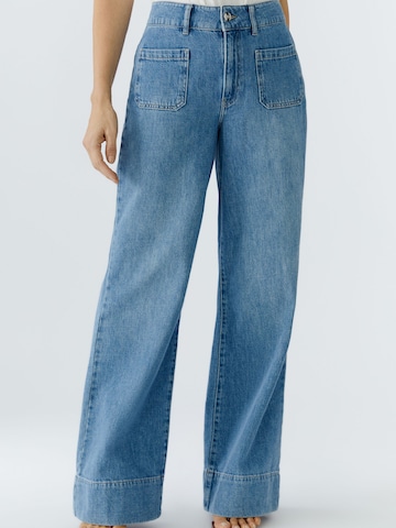 OUI Wide leg Jeans in Blue: front