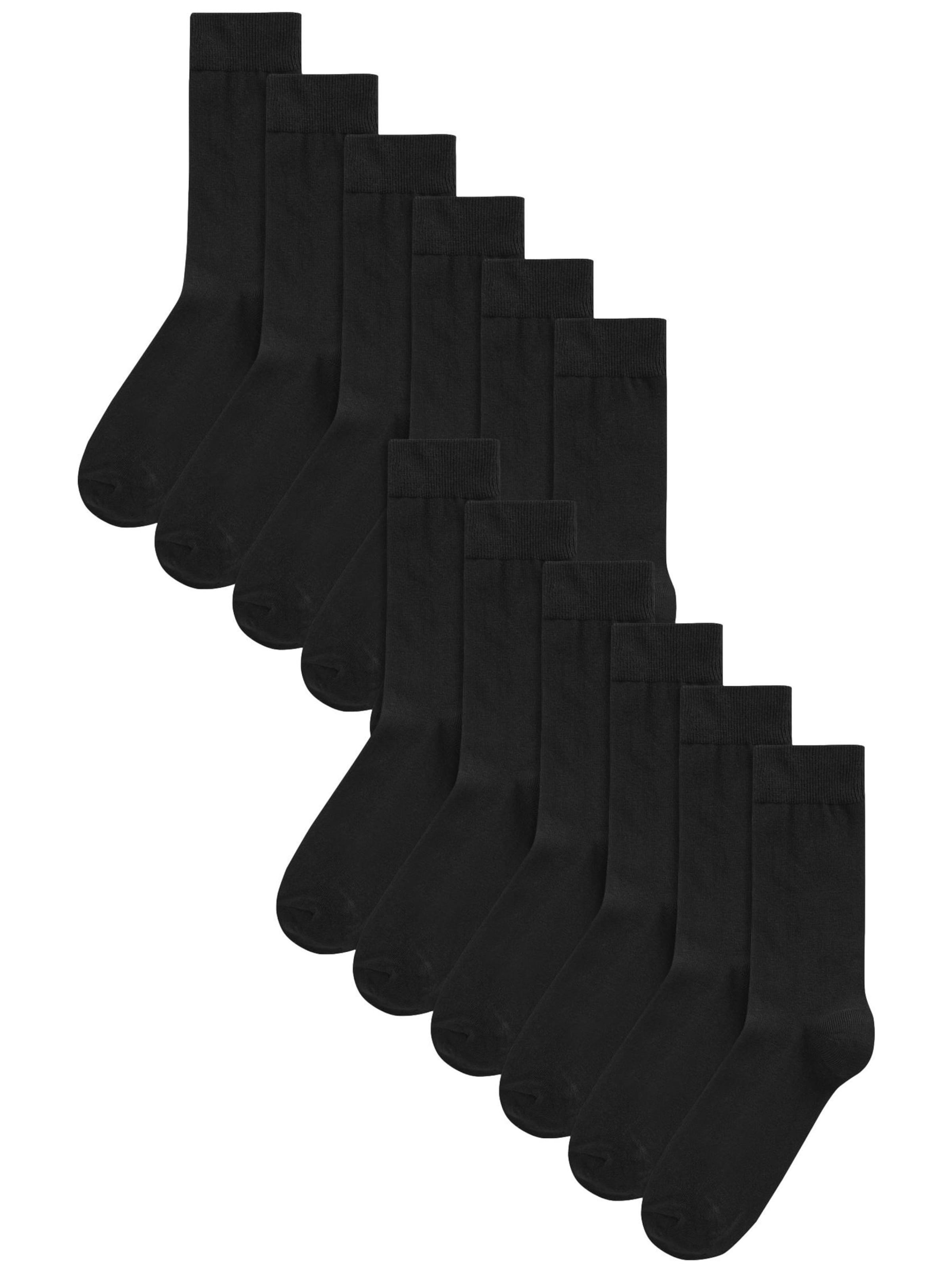 Next Носки в Черный: спереди