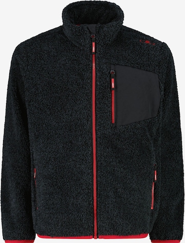 CMP Fleecejacke in Schwarz: Vorderseite