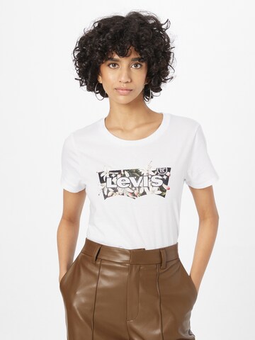 LEVI'S ® Shirt 'The Perfect Tee' in White: front