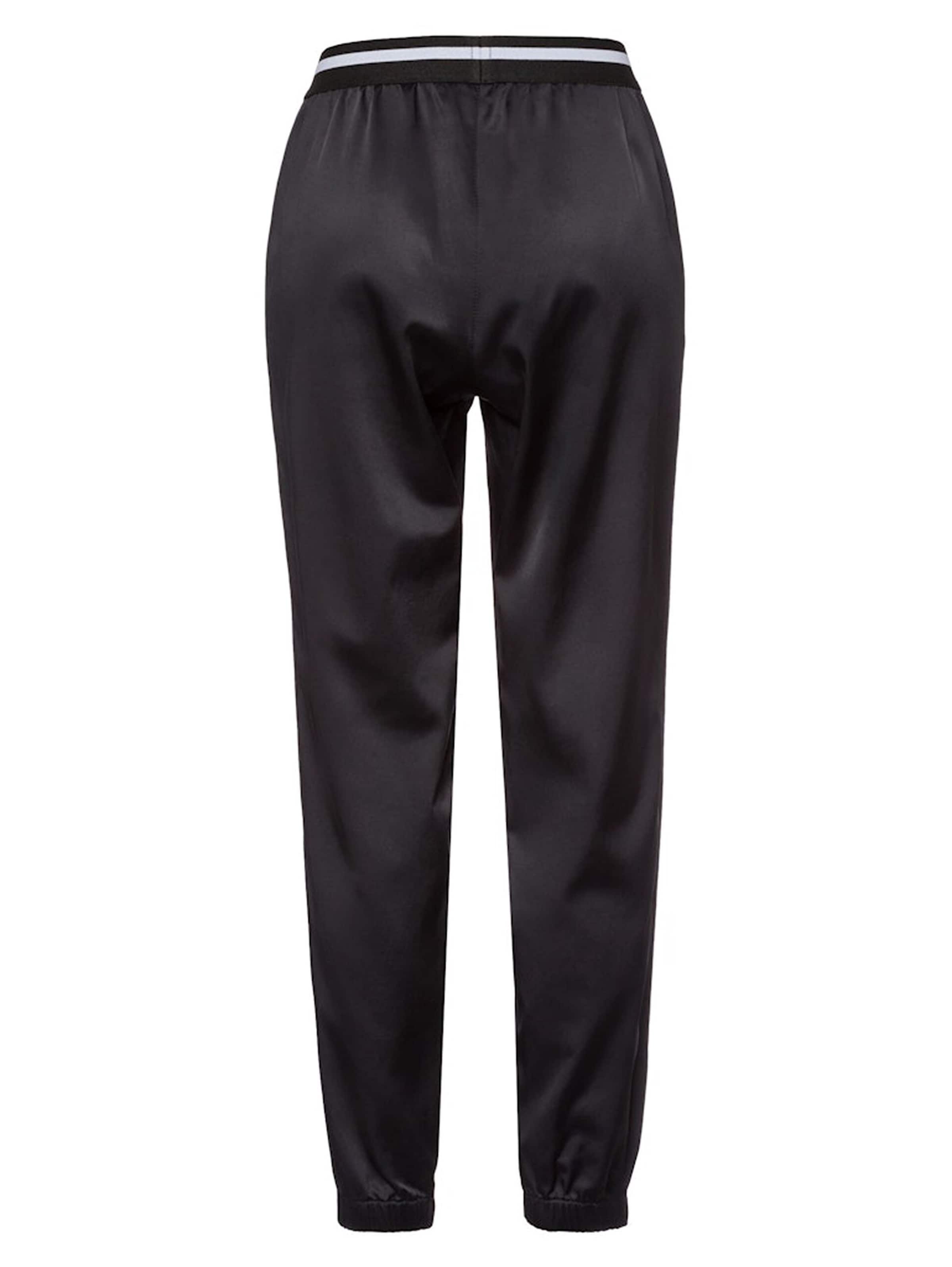 MARC AUREL Slim fit Pants in Black