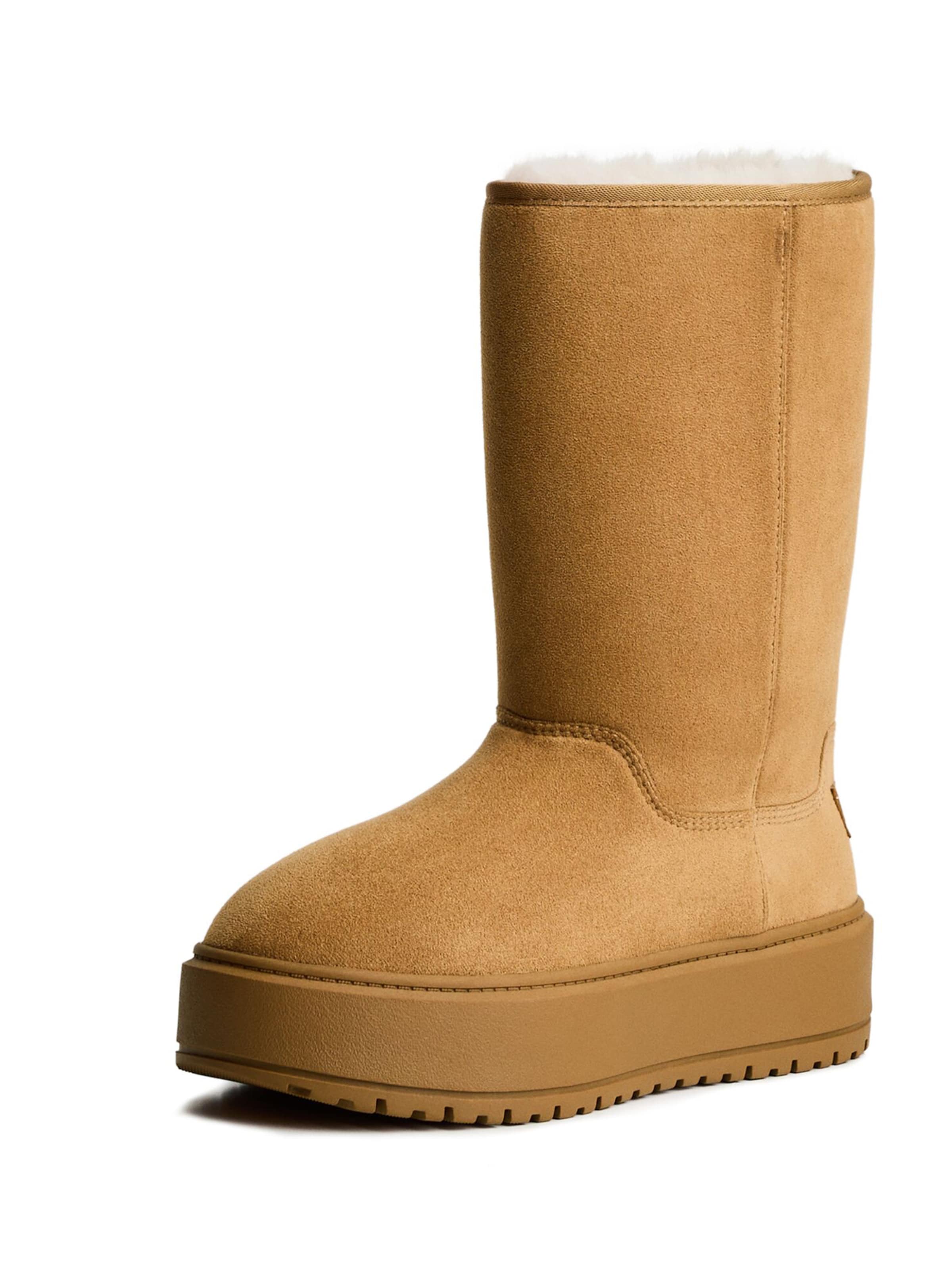 Bershka Bakancsok - bézs: elől