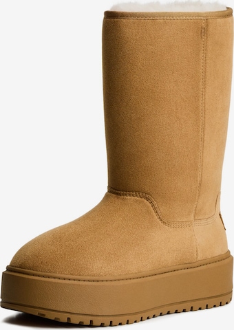 Bershka Bootsit värissä beige: etupuoli