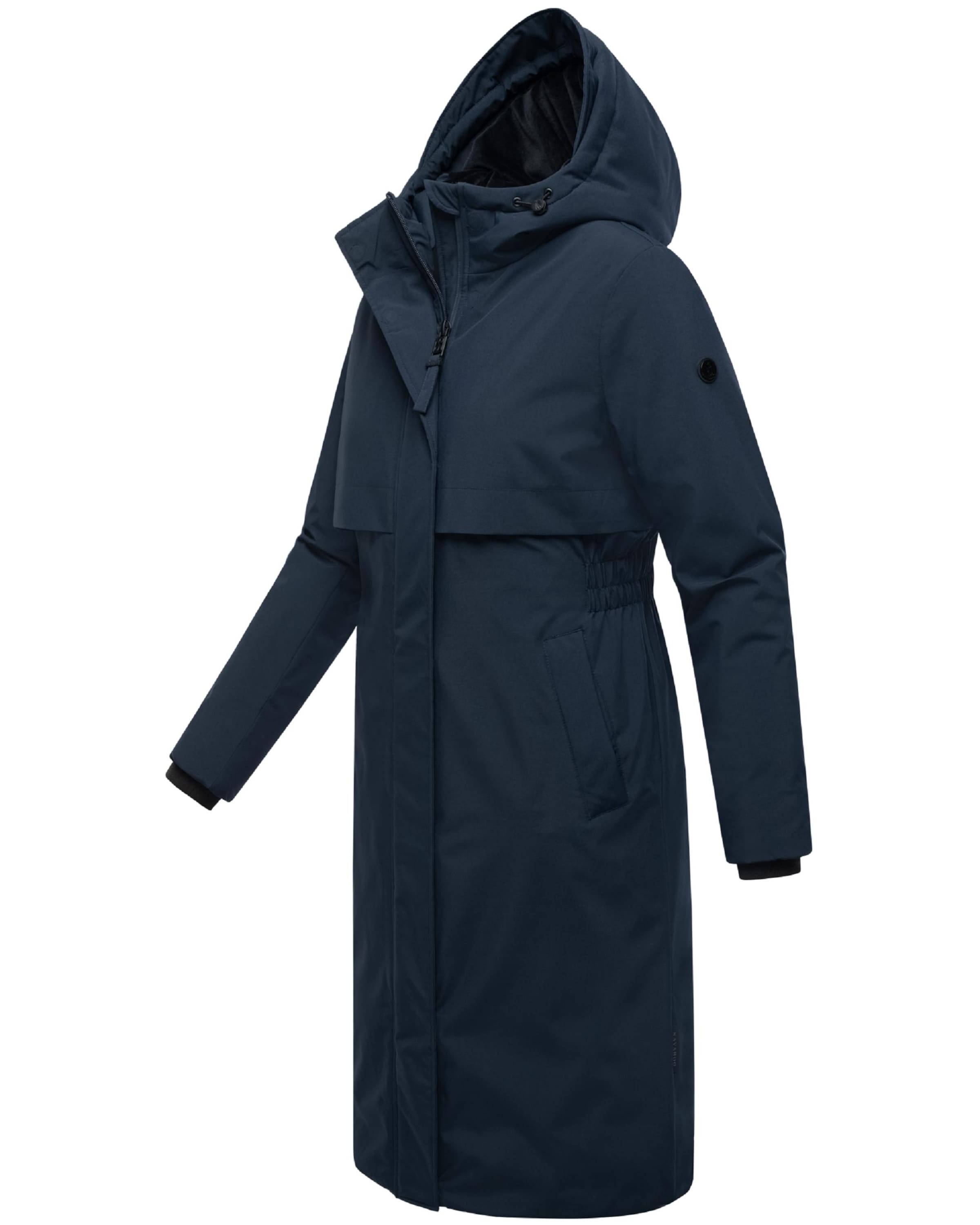 NAVAHOO Wintermantel 'Eismelodie 14' in Blauw