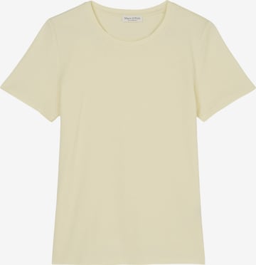 T-shirt Marc O'Polo en jaune : devant