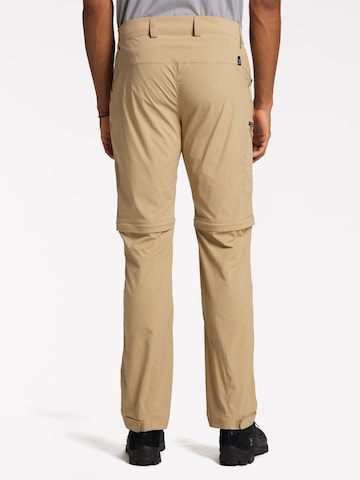 Haglöfs Regular Outdoor Pants 'Lite Standard Zip-off' in Beige