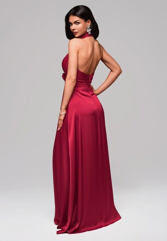 Ombre Evening dress 'Luciana' in Red