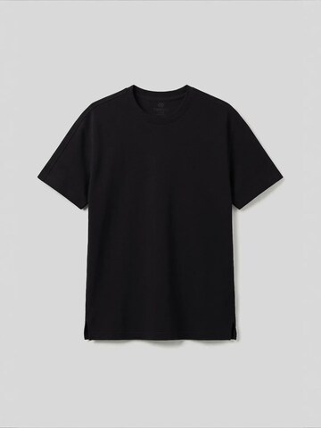 Tommy Life - Camisa 'T-Shirts' em preto: frente