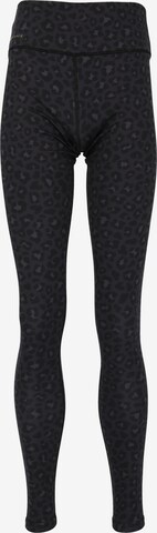 ENDURANCE Skinny Sportbroek 'Borary' in Grijs: voorkant