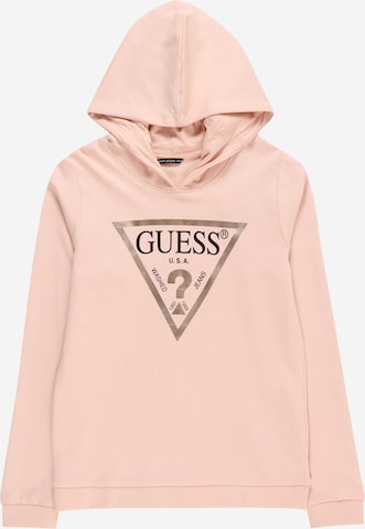 GUESS Bluzka sportowa w kolorze różowy: przód