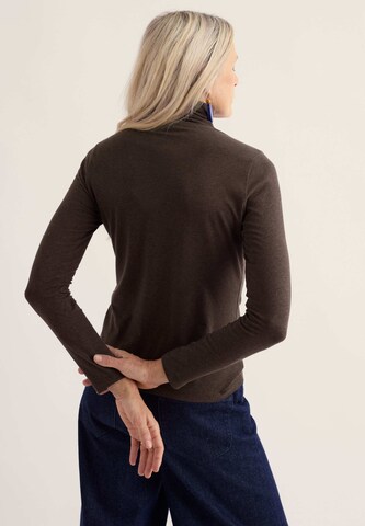 T-shirt ' Landing ' Seasalt Cornwall en marron