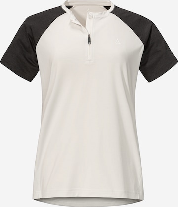 Schöffel Funktionsshirt 'Wetluga' in Weiß: Vorderseite