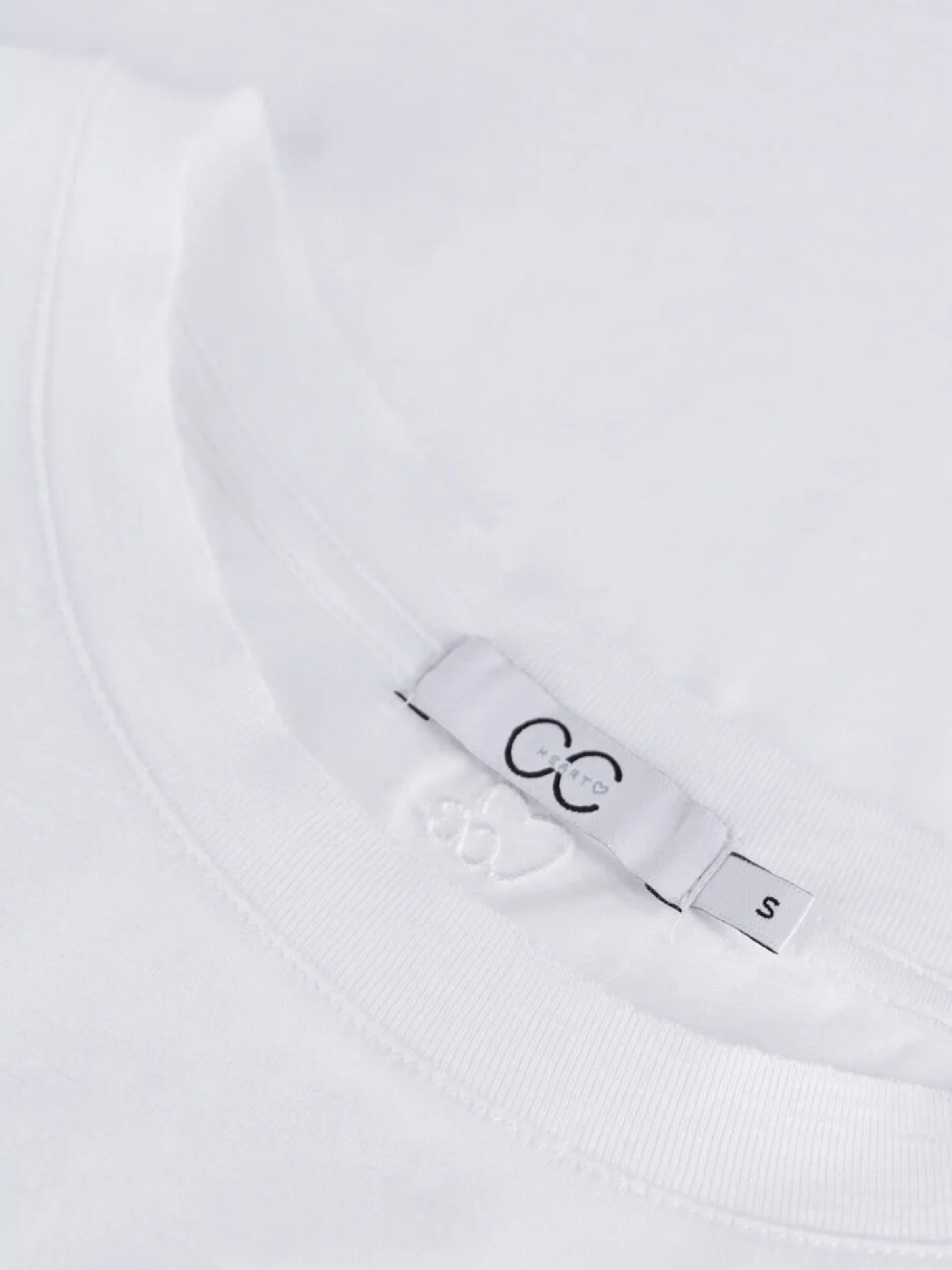 Coster Copenhagen - Top ' CC ' en blanco