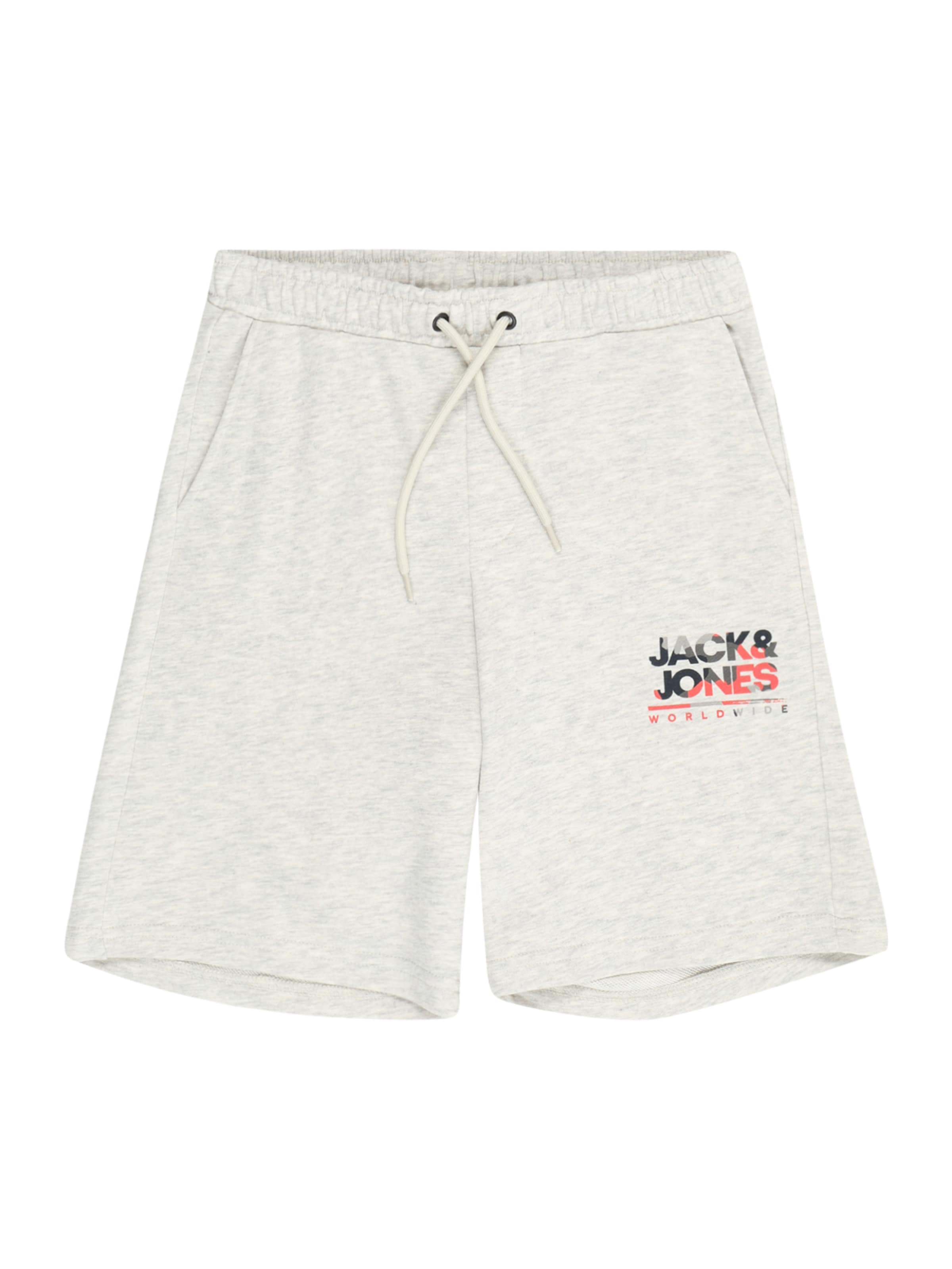 Jack & Jones Junior Slimfit Παντελόνι 'JPSTLUKE' σε λευκό: μπροστά