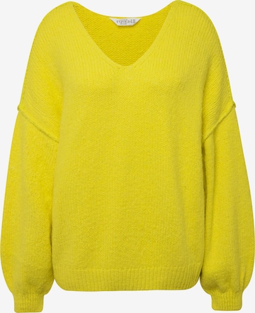 Pull-over Studio Untold en jaune : devant