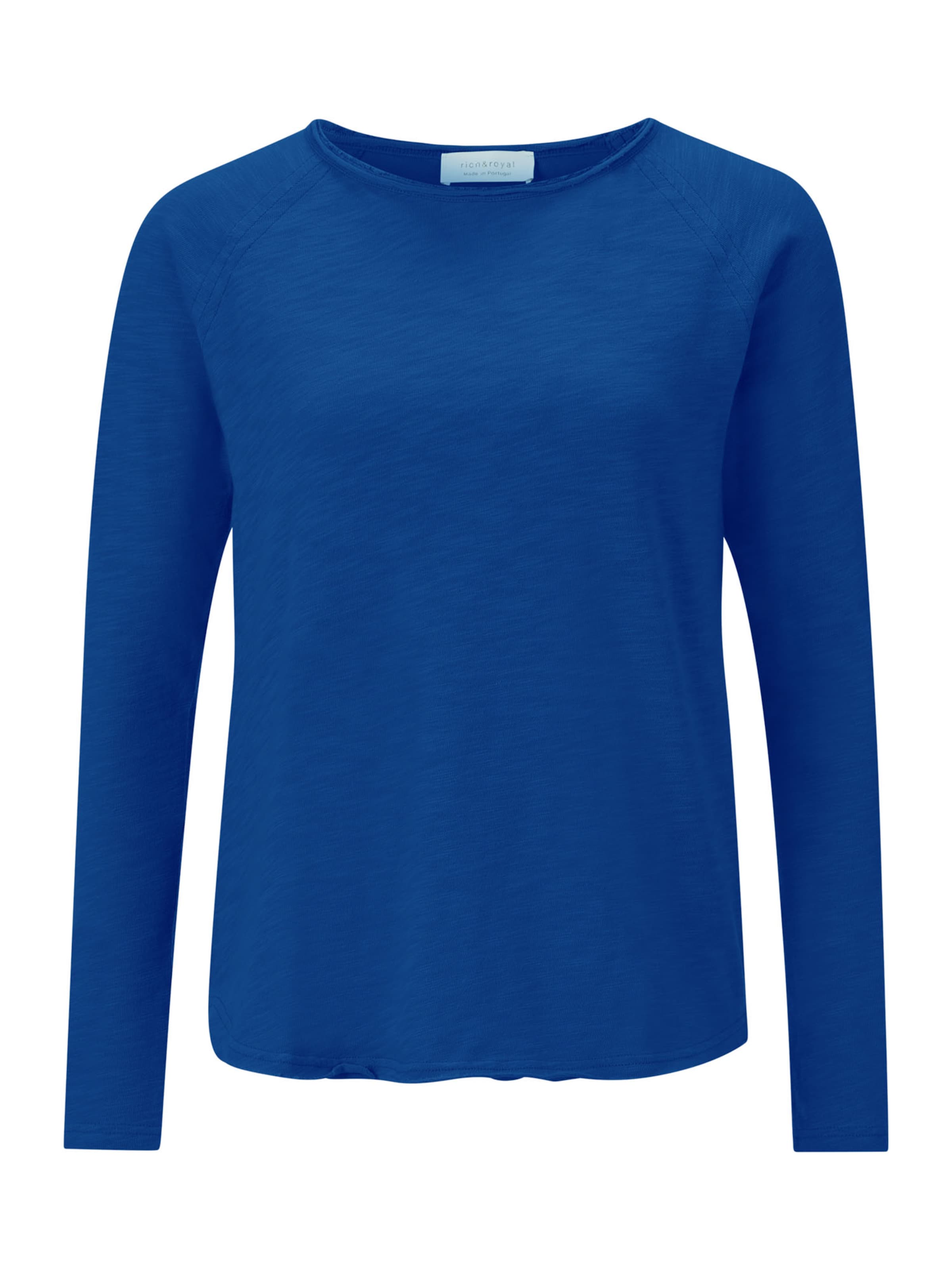 Rich & Royal - Camisa em azul: frente