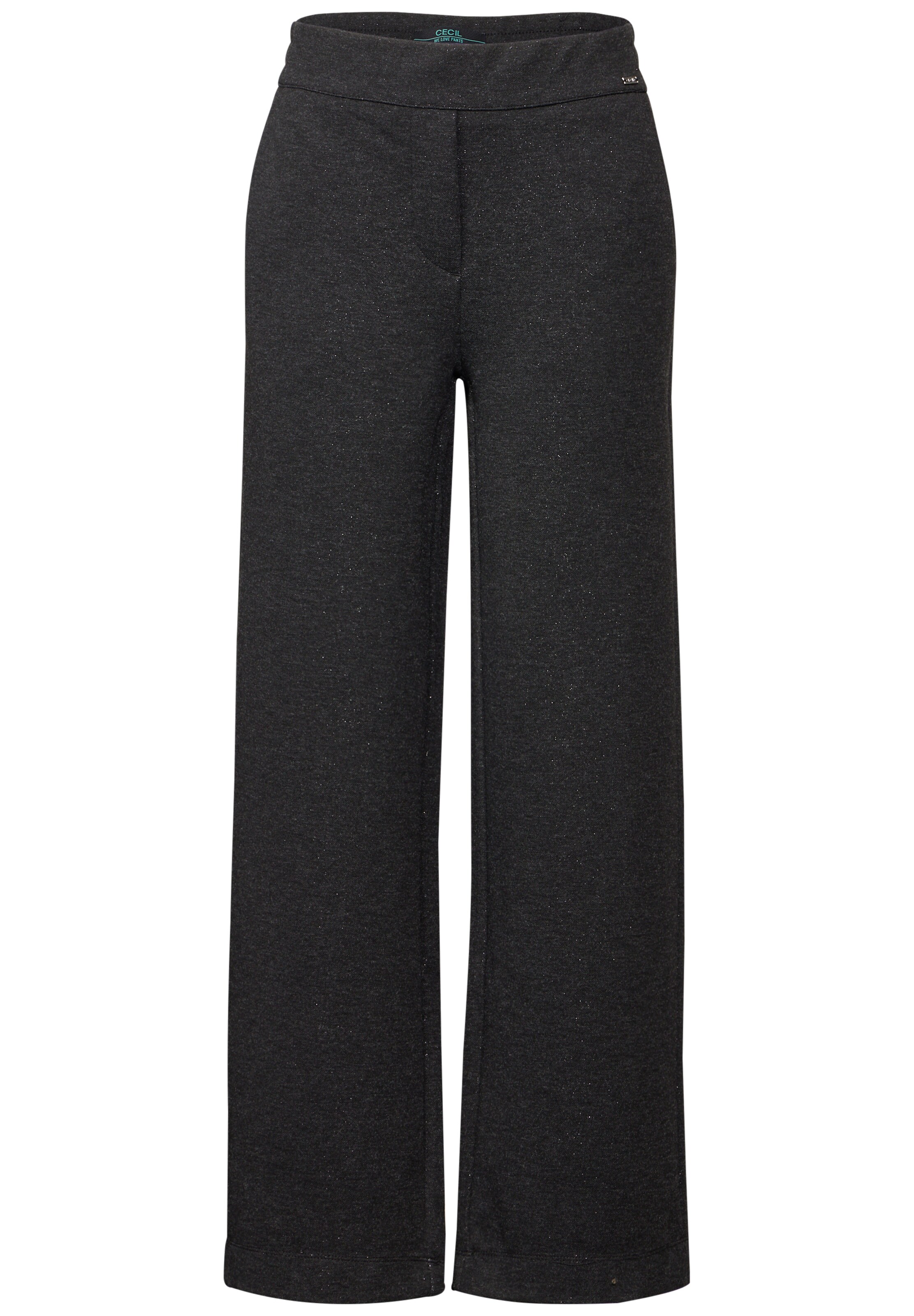 CECIL Wide leg Pants in Grey: front