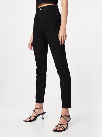 Skinny Jeans 'Berlin' de la JJXX pe negru: față